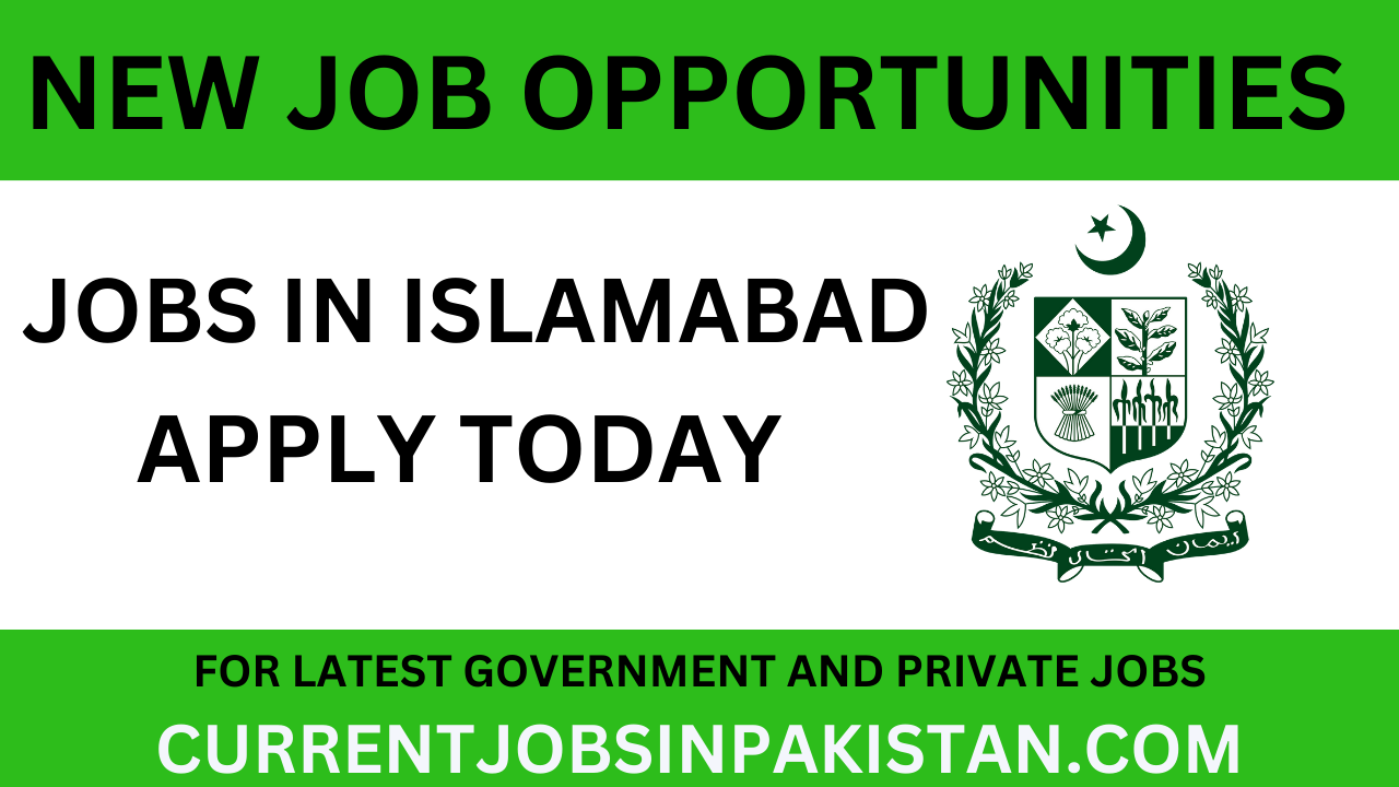 current jobs in islamabad
