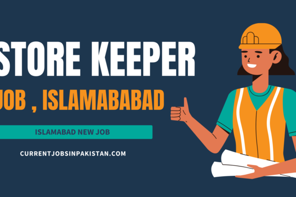 Store Keeper Job Islamabad