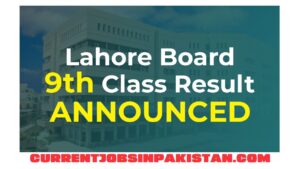 bise lahore 9th class result 2024